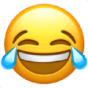 face with tears of joy